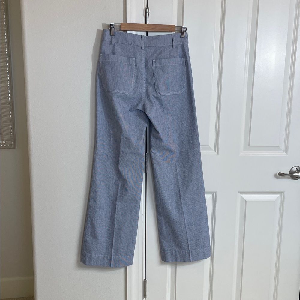 NWT J. Crew Patch Pocket High Rise Wide Leg Pants - Picture 2 of 4